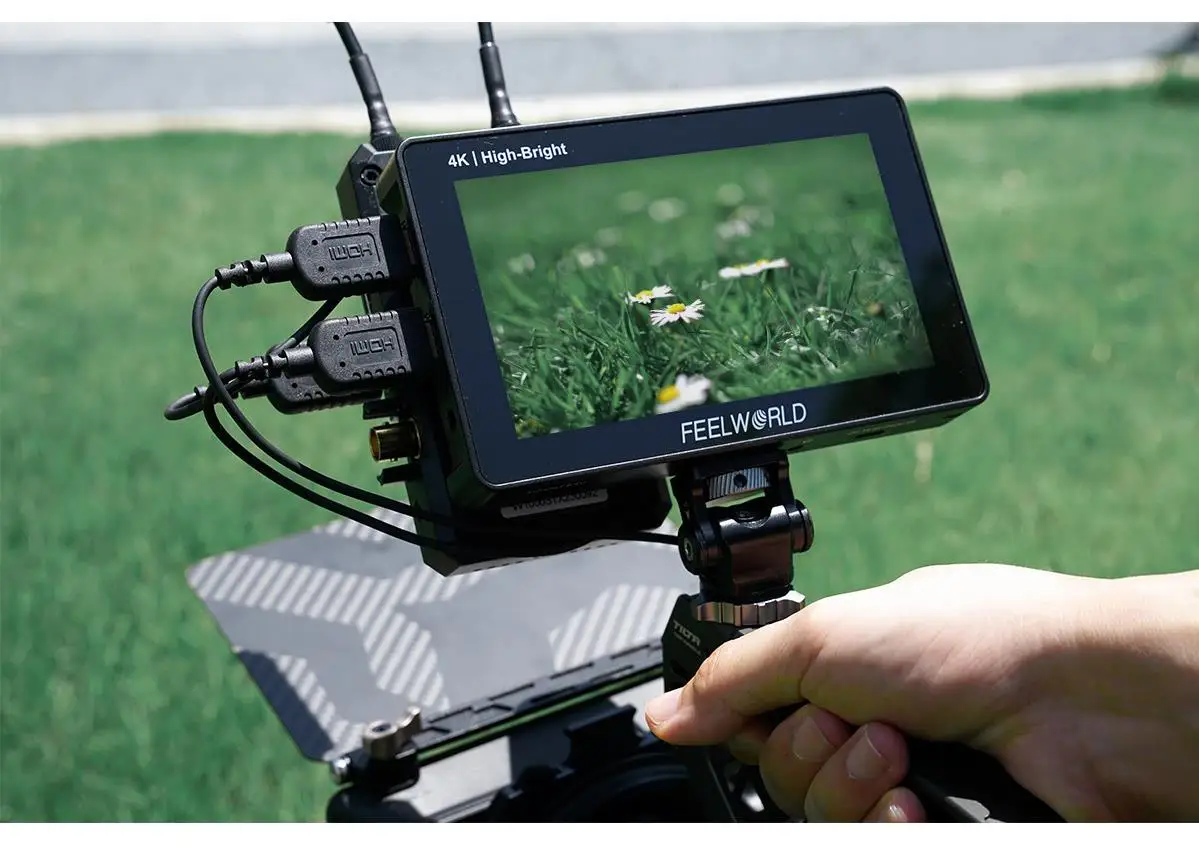 FEELWORLD F5 PRO X 5.5 Polegada 1600nit High Bright Touch Screen