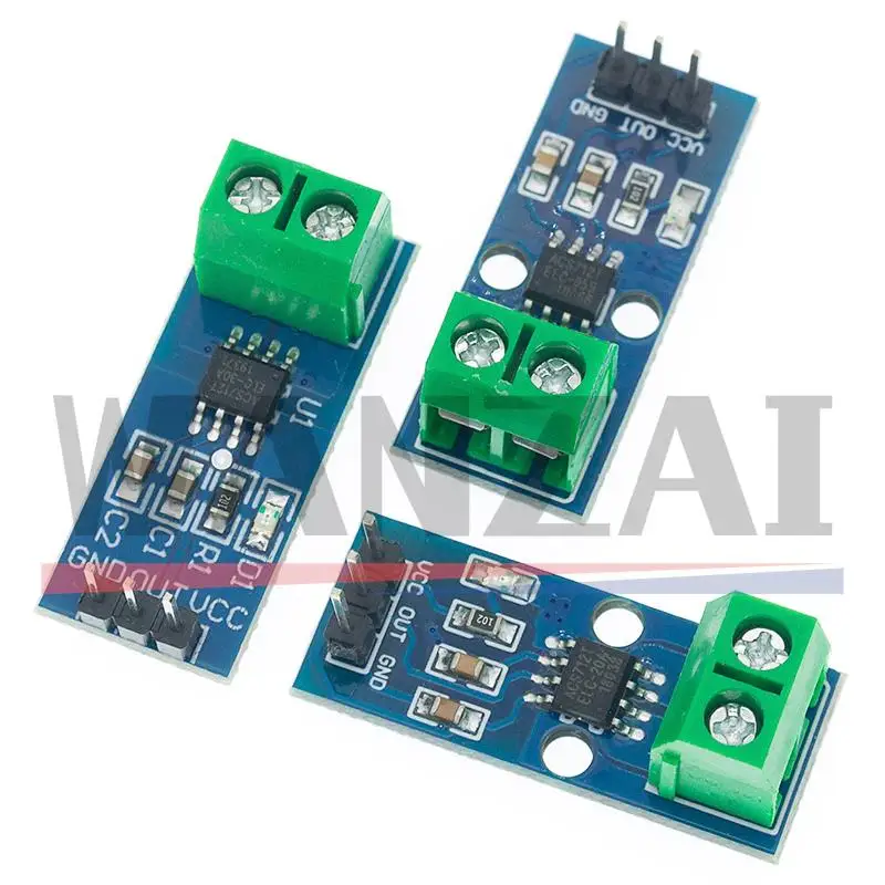 5A 20A 30A moduł czujnika prądu Hall ACS712 moduł dla Arduino ACS712TELC- 5A/20A/30A