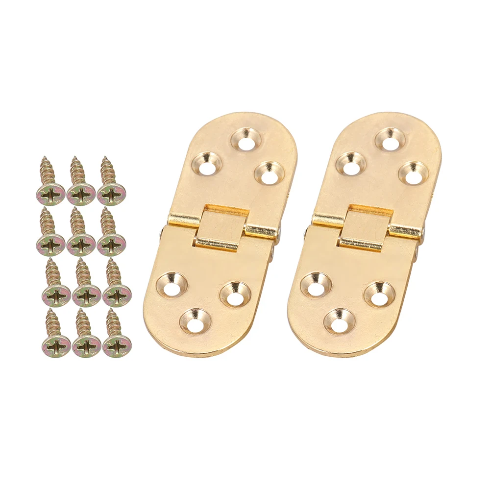 

8pcs Flap Hinge Smooth Surface Mute Polished Door Loose Leaf Metal Furniture Hinges Silent Anti Corrosion Zinc Alloy Durable