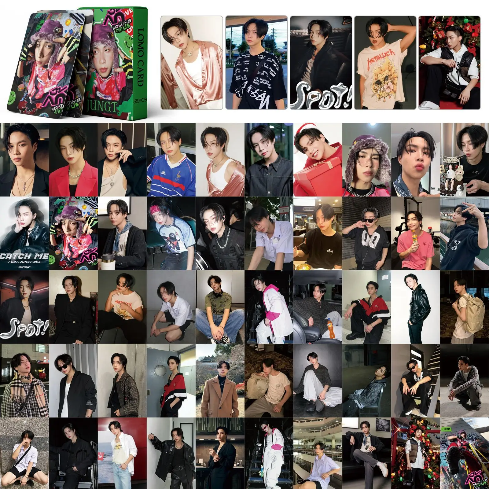 55 Thai Boy Band Jungt Cards BUS Small Card No Status