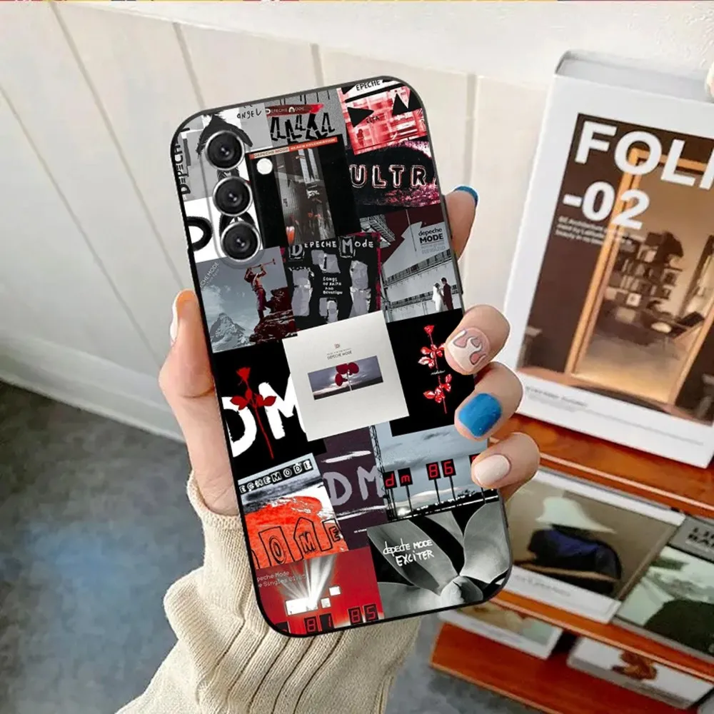 Depeches M-Modes Phone Case For Samsung Galaxy A13,A21s,A22,A31,A32,A52,A53,A71,A80,A91 Soft Black Cover