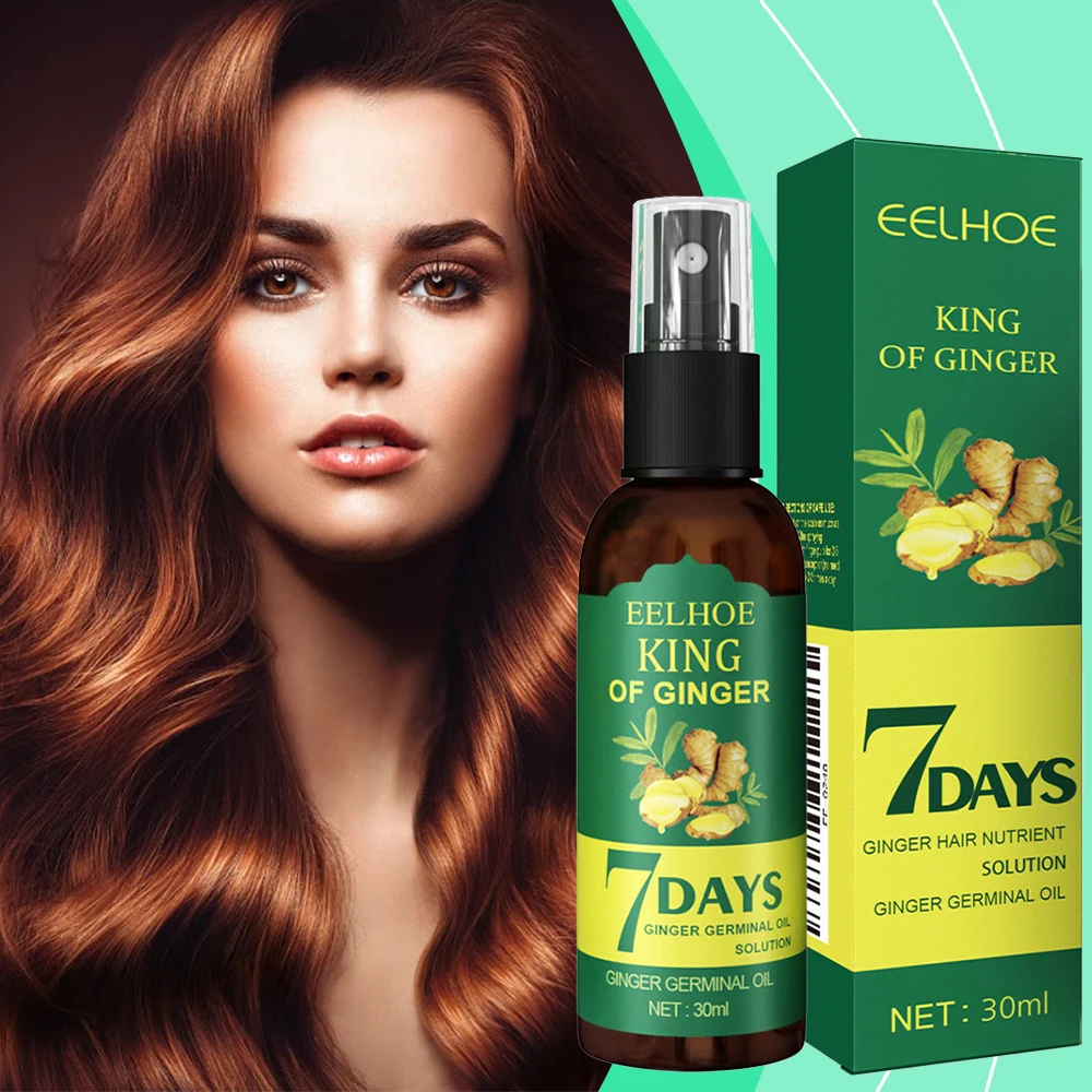 

Ginger Care Hair Spray Hair Growth Essence Nourish Hair Roots Massag Scalp Repair Hair Quality Control Oil Hair Care Solution