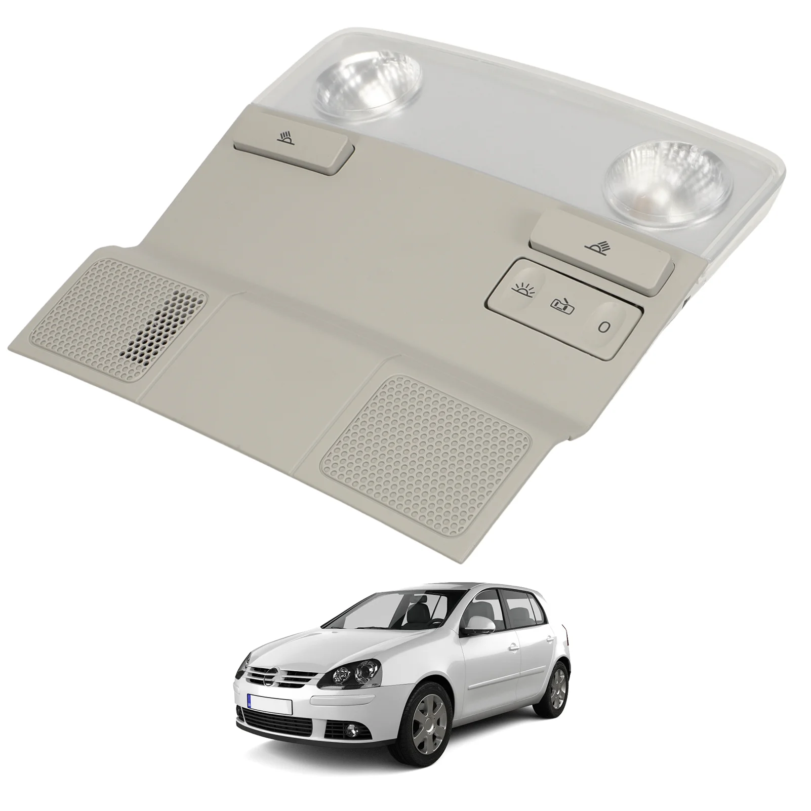 Interior Ceiling Light for Golf 5/6 Reading Lamp on the Roof 1K0947105P For Golf Plus Passat B6/B7 Skoda Octavia III 3TD947133 view 2