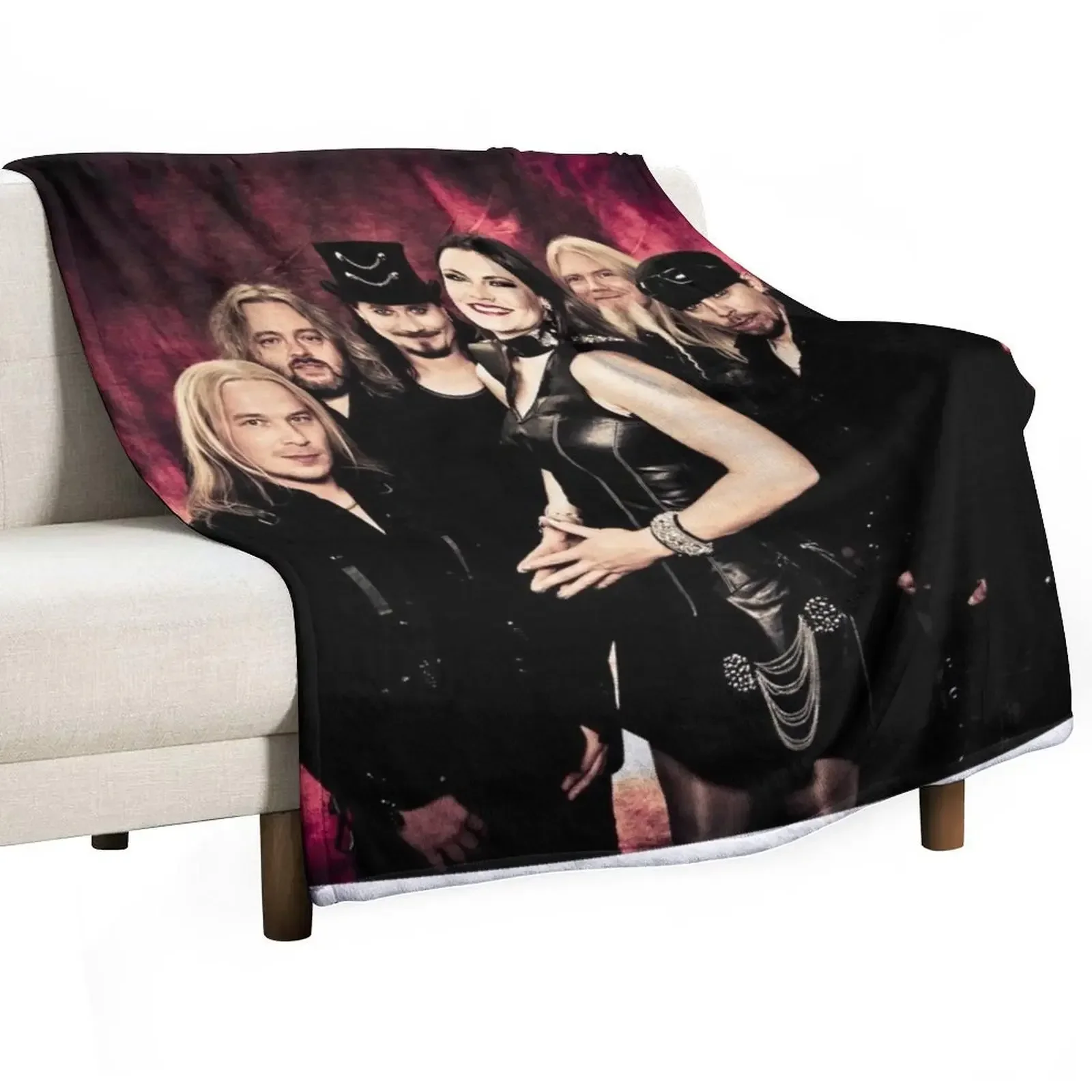 

symphonic metal Throw Blanket Loose Shaggy Thin Blankets