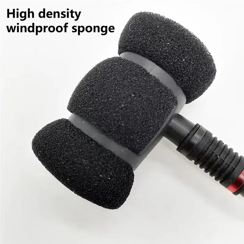 QWE-For Saxophone Clarinet Wind Instrument Compatible Universal Stand Clip For Condenser Microphone-Durable Shock Mount Holder