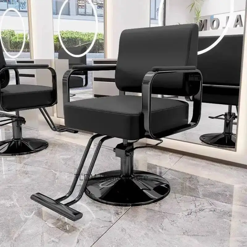 Barber Chair Professional Swivel Barbershop Makeup Barber Chair Shampoo Bancada De Barbeiro Recliner Profissional Furniture