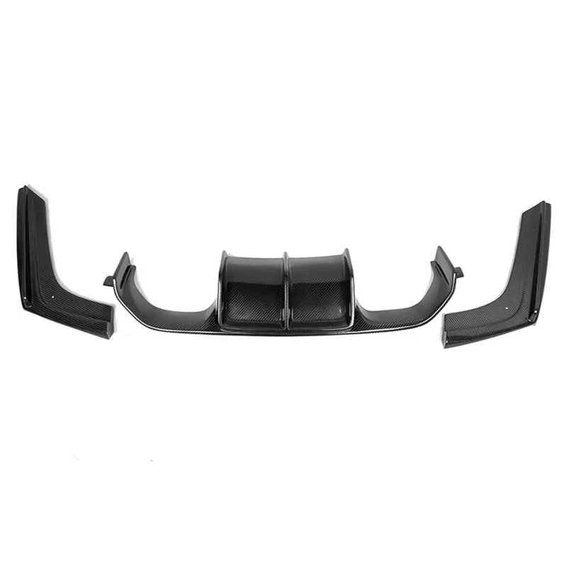 

Dry carbon fiber gloss exterior V style rear lip for s M3 M4 F80 F82