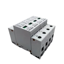 AC SPD 2P 3P 4P 20ka 40ka 60ka AC275v 385V 420v House Lightning Surge Protector Protection Low-voltage Arrester Device