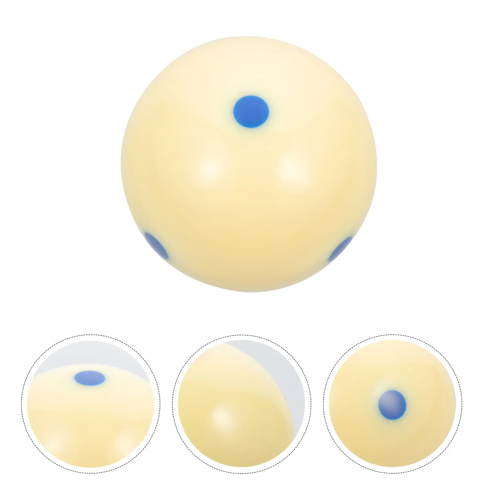 

Professional Pool Balls 60Mm Resin Training Cue Wear-Resistant Billiard Ball For Room Sports Leisure Exercise Household