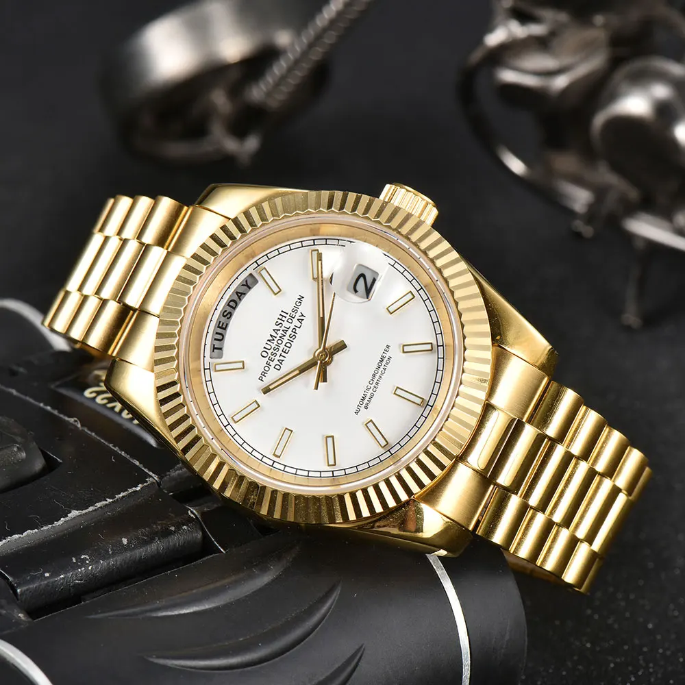 36mm/40mm Miyota 8285 Watch for Men Automatic Movement Mechanical Watches with Sapphire Glass Case Waterproof