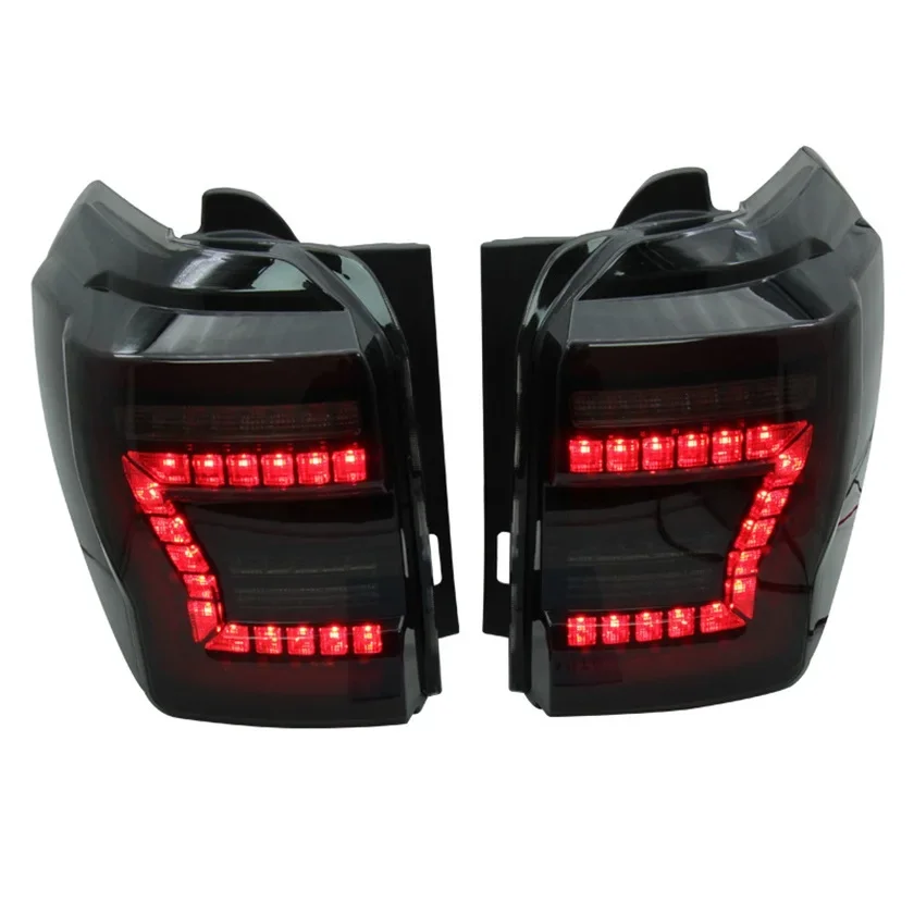 1 PCS 12V LED Tail Light Halo Ring Amber+Red+White for Toyota 4 Runner 2010-2021