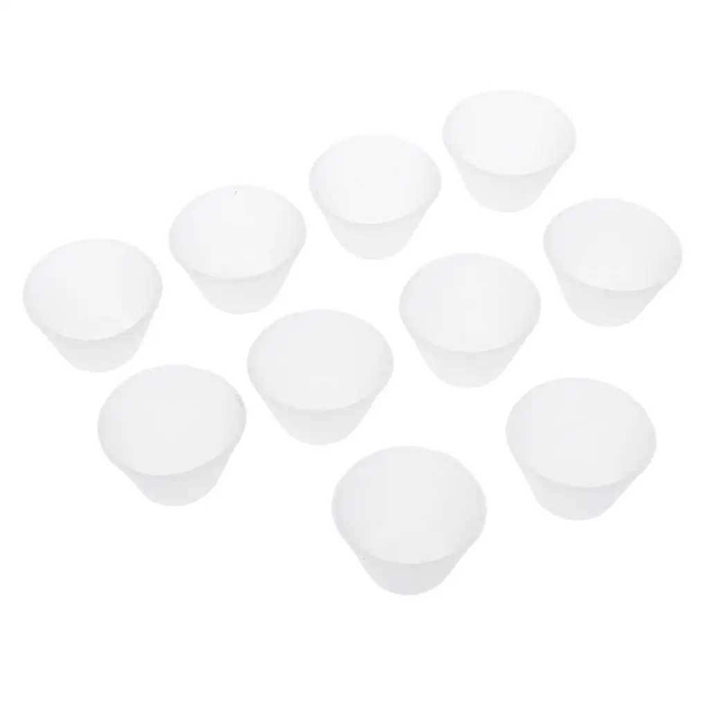 Silicone Resin Glue Tool Distribution Cup Jewelry , 10pcs 31x18mm