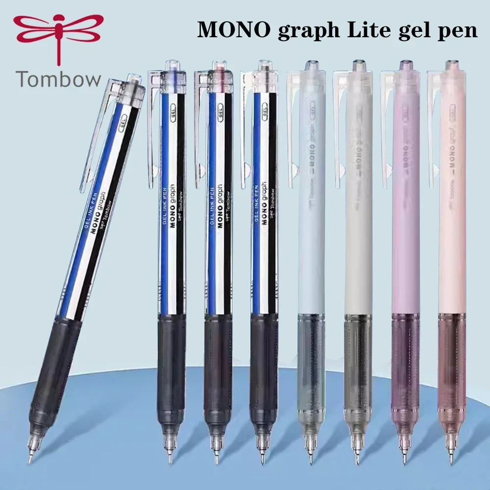 

Japan Tombow Gel Pen Quick-drying Smooth Not Easy To Smudge Black Pen 0.5mm Ballpoint Pen Large-capacity Kawaii Stationery