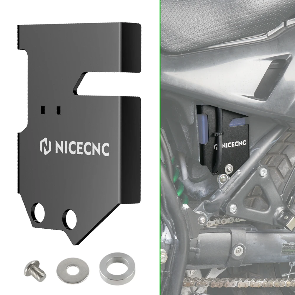 

NICECNC Motorcycle Battery Protector Battery Guard Cover for Kawasaki KLR 650 KLR650 2008-2018