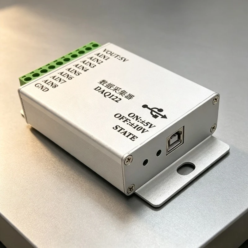 High Precision Industrial AD7606 USB Data Acquisition Card 16-Bit 8-CH 200K Sampling Rate DAQ122 LabVIEW Compatible