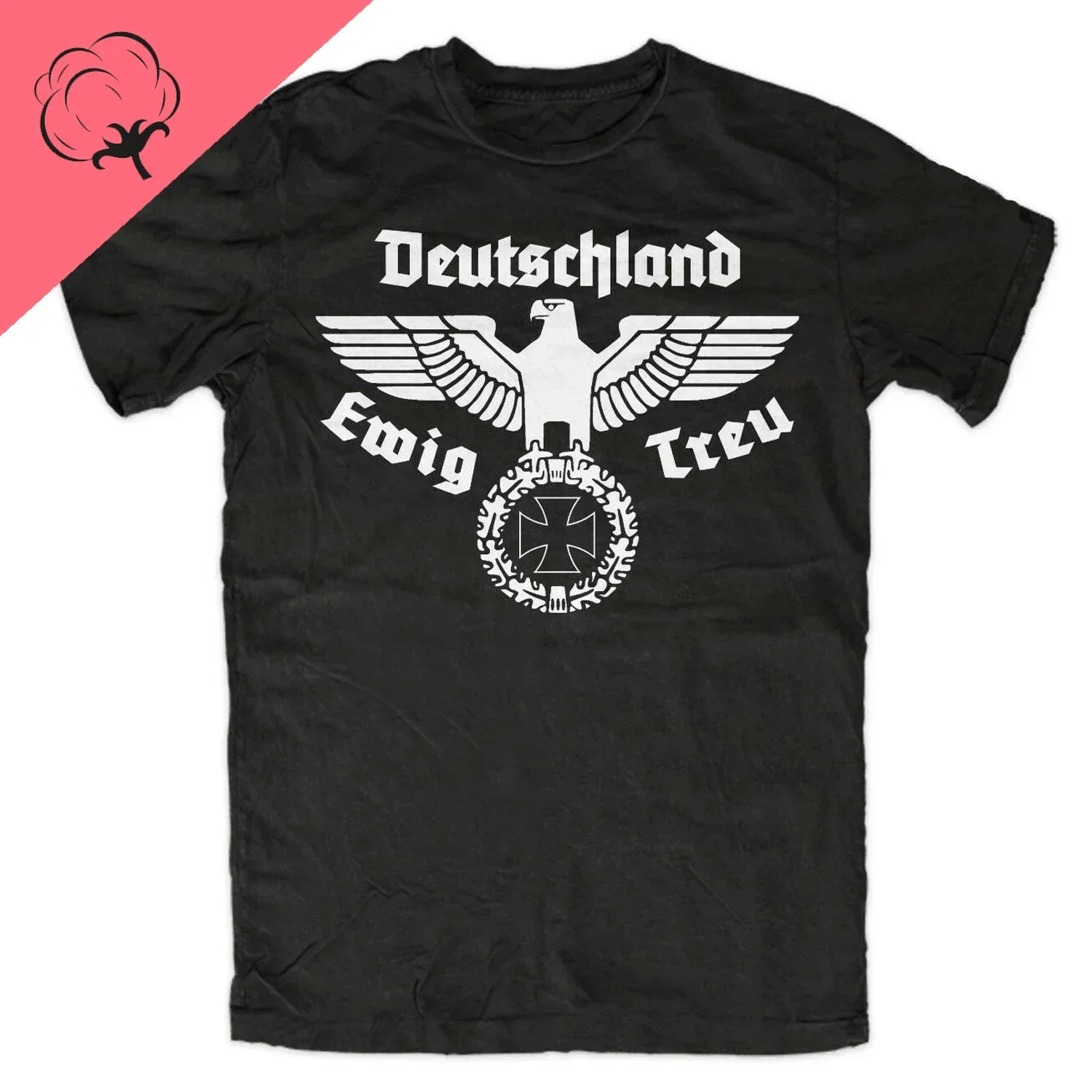 German Eagle Eternal Allegiance Germany Loyalty Glory 100%cotton T-Shirt O-Neck Short Sleeve Casual Mens T-shirt