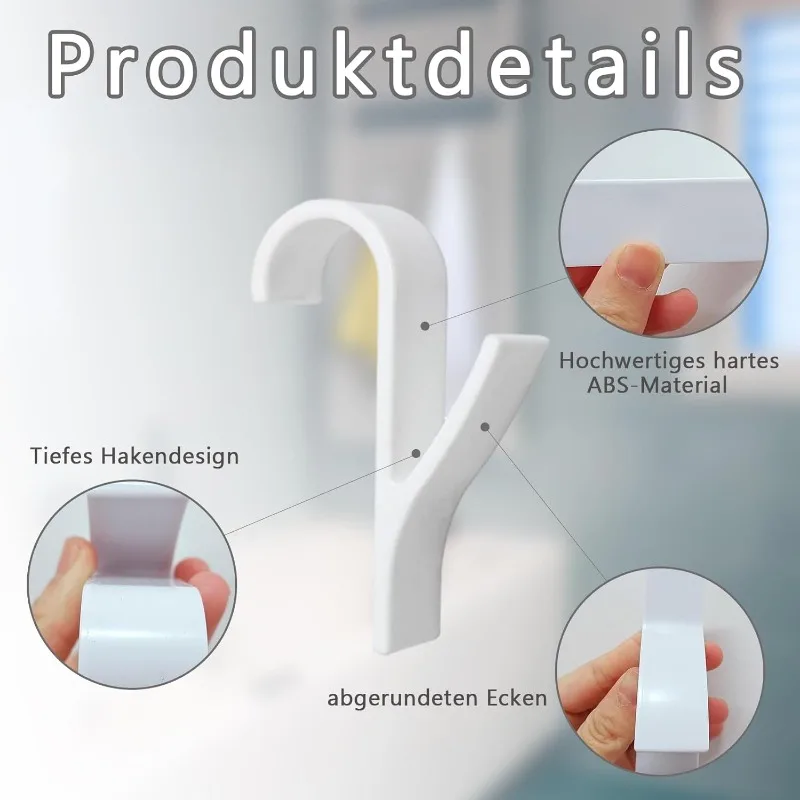 5/10PCS Ganci Radiatore Riscaldamento Porta asciugamani per porta universale della cucina del bagno Ganci appesi per asciugamani Organizzazione