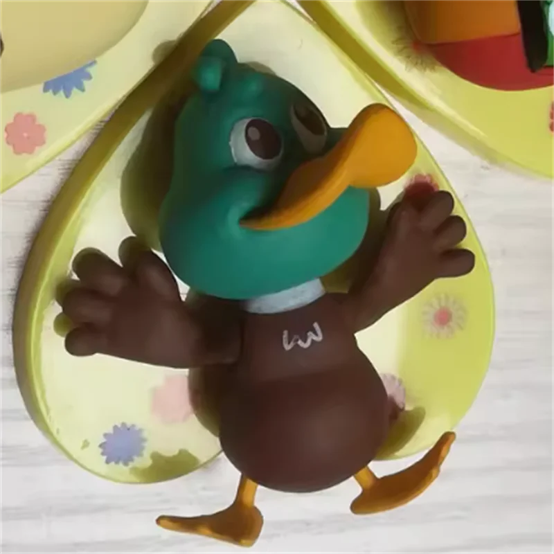 Calimeroフィギュア ベルギーで購入LEBLON-DELIENNE製 5cm cartoon italy chick Calimero action figure Doll PVC kid