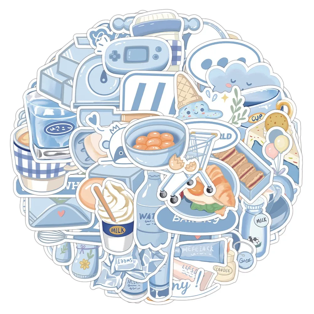 61Pcs Original Convenience Store Sticker Set - DIY Decor for Journals & Crafts AnimeWorlds Store