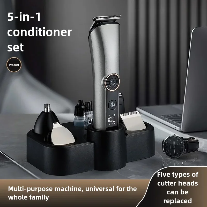 

Professional Electric Hairdresser Home Appliances Hair Clipper Rechargeable Hairdresser Hair Trimmer Hairdresser Beard Lighters