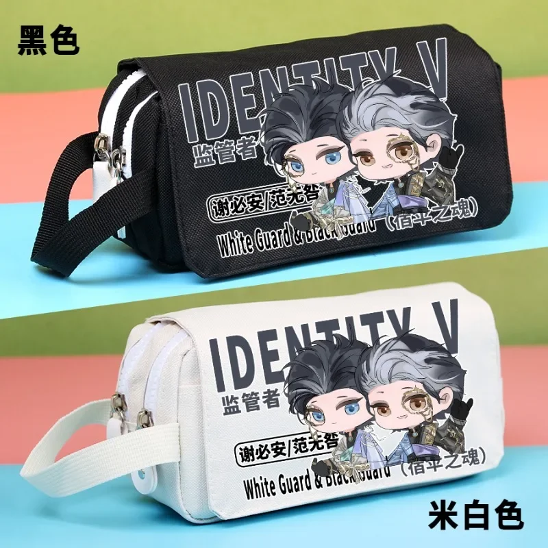 Game Identity Cos Aesop Carl Anne Lester Purfumer Demi Bourbon Etc. Unisex Anime Eenvoudige Cartoon Print Canvas Etui Cadeau