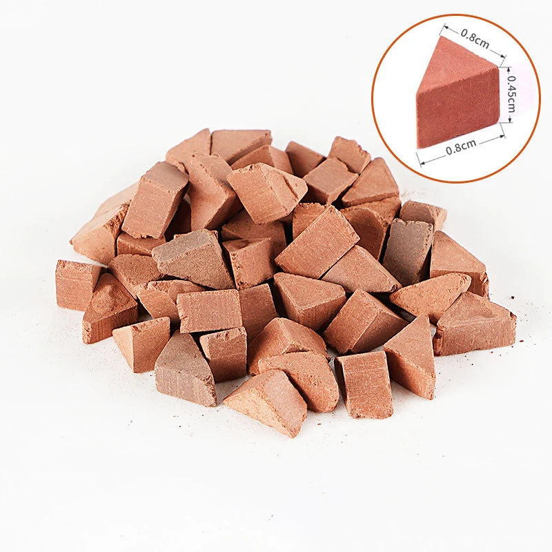 50Pcs 1:16 Mini Brick Model DIY House Miniature Dollhouse Accessory Simulation Bricks Toys For Kids Play House Game