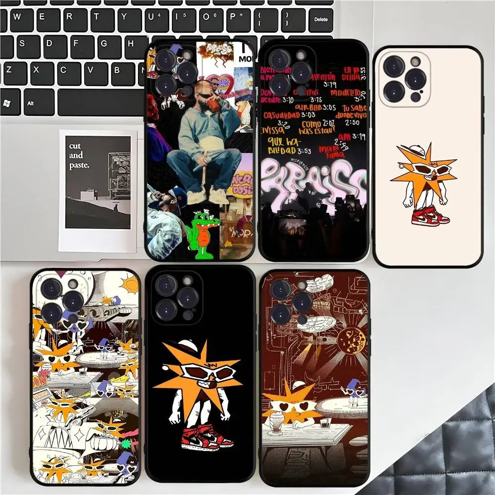 Singer m-ora p-paraiso álbum para iphone 17 16 15 14 13 12 11 pro max 13 17air capas de telefone macias à prova de choque coque