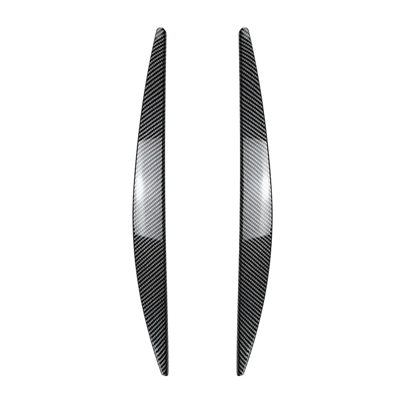 

Reliable-Car Front Headlight Cover Head Light Lamp Eyelid Eyebrow Trim ABS For Skoda Octavia MK3 2015-2017