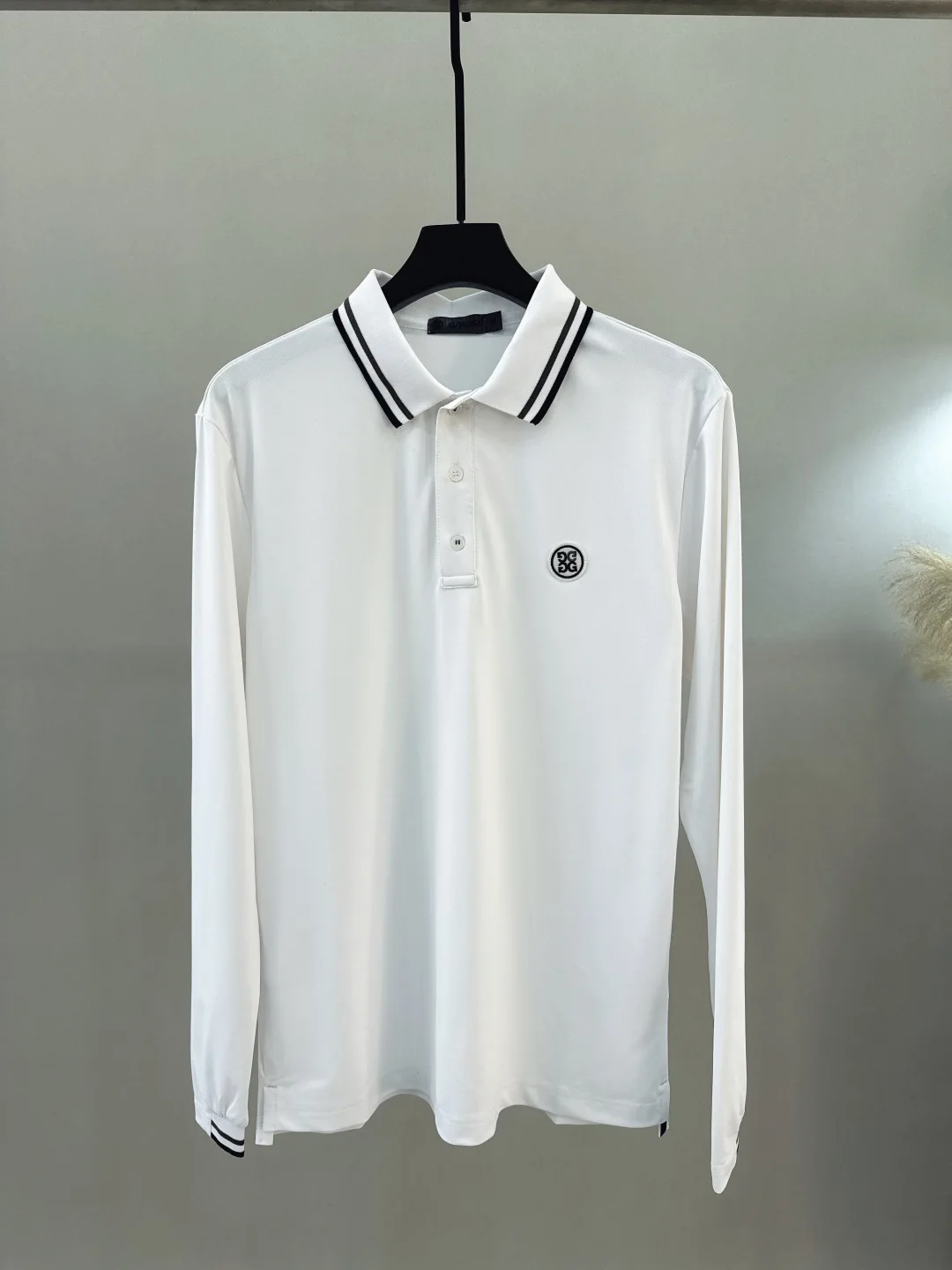 

Men's Golf Apparel, New Fall/Winter Quick-Dry Base Layer Shirt with Color-Block Collar