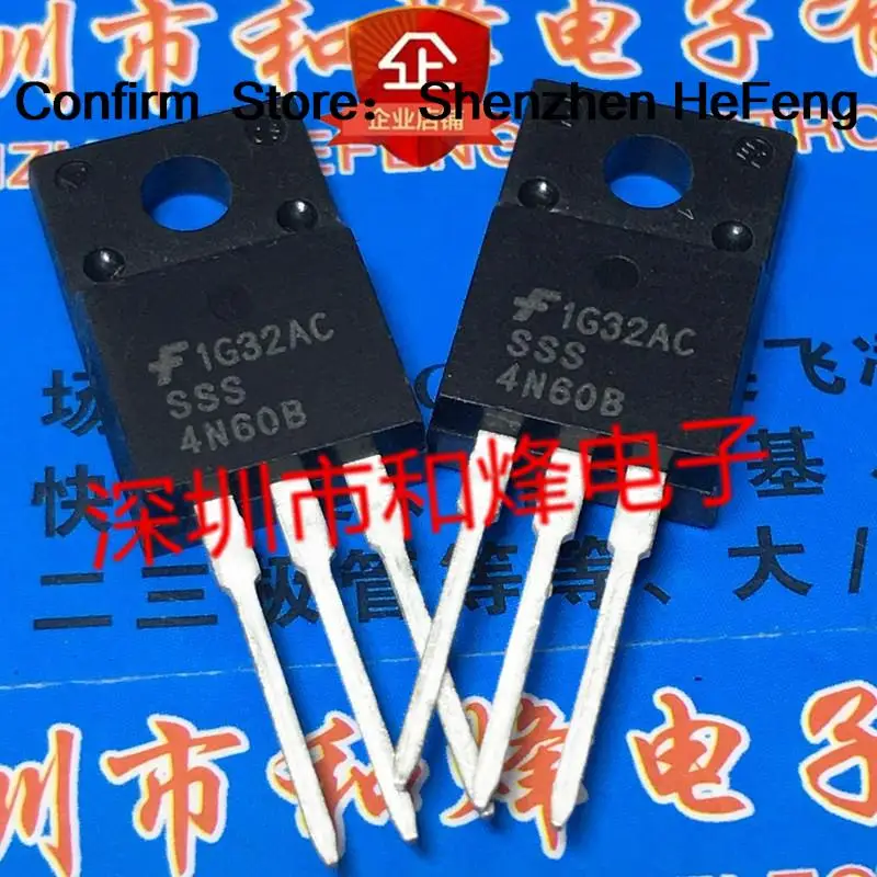 5PCS-10PCS SSS4N60B  TO-220F 4A 600V   On Stock New And Original