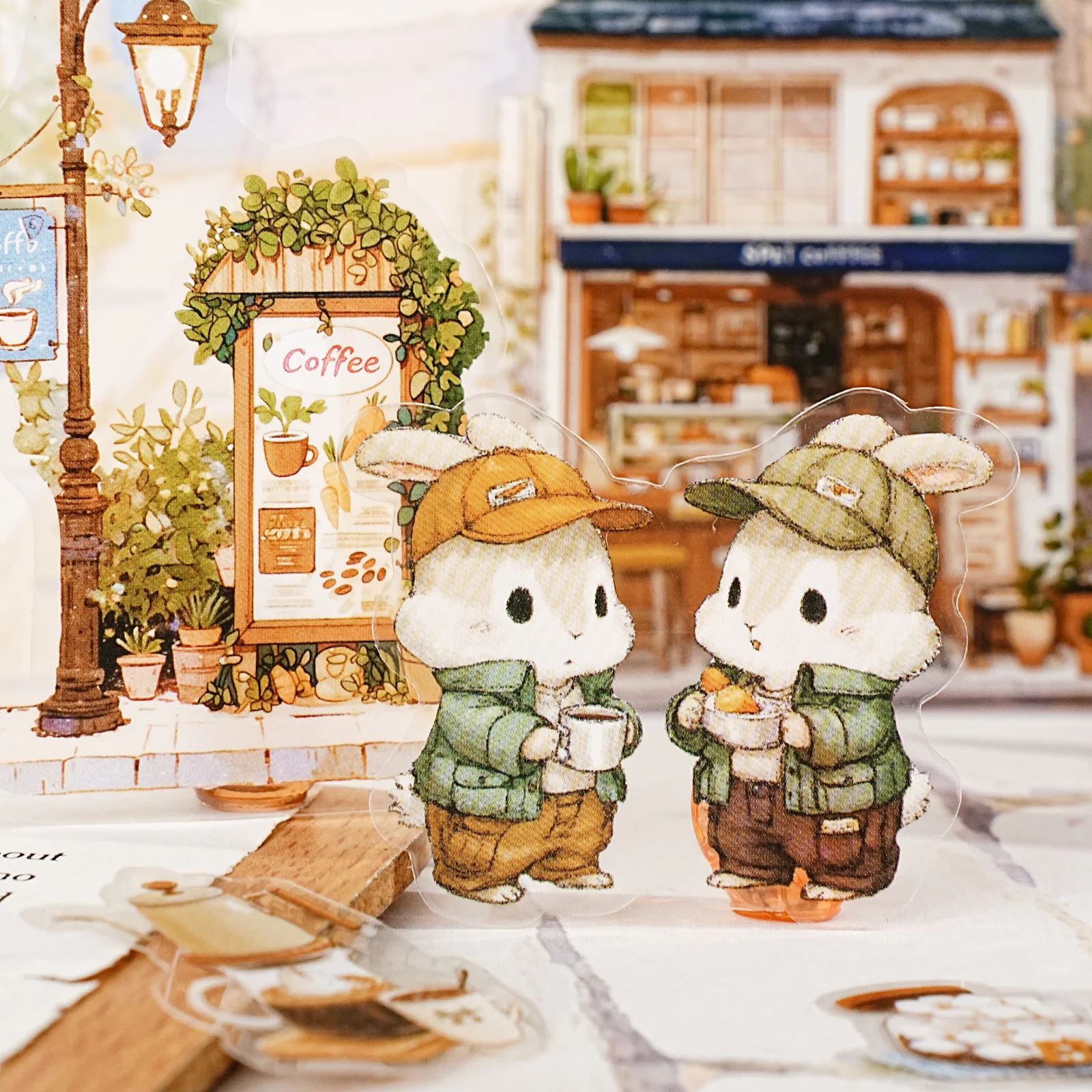 

15pcs/1lot Kawaii Stationery Stickers Paw Avenue Collection Diary Decorative Stickers Scrapbooking Craft Stickers