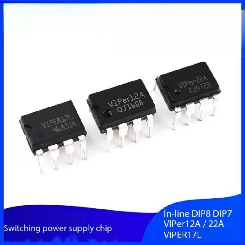 

2PCS VIPer12A/VIPer22A/VIPER17LN Induction cooker Switching power supply IC chip Direct plug DIP-8