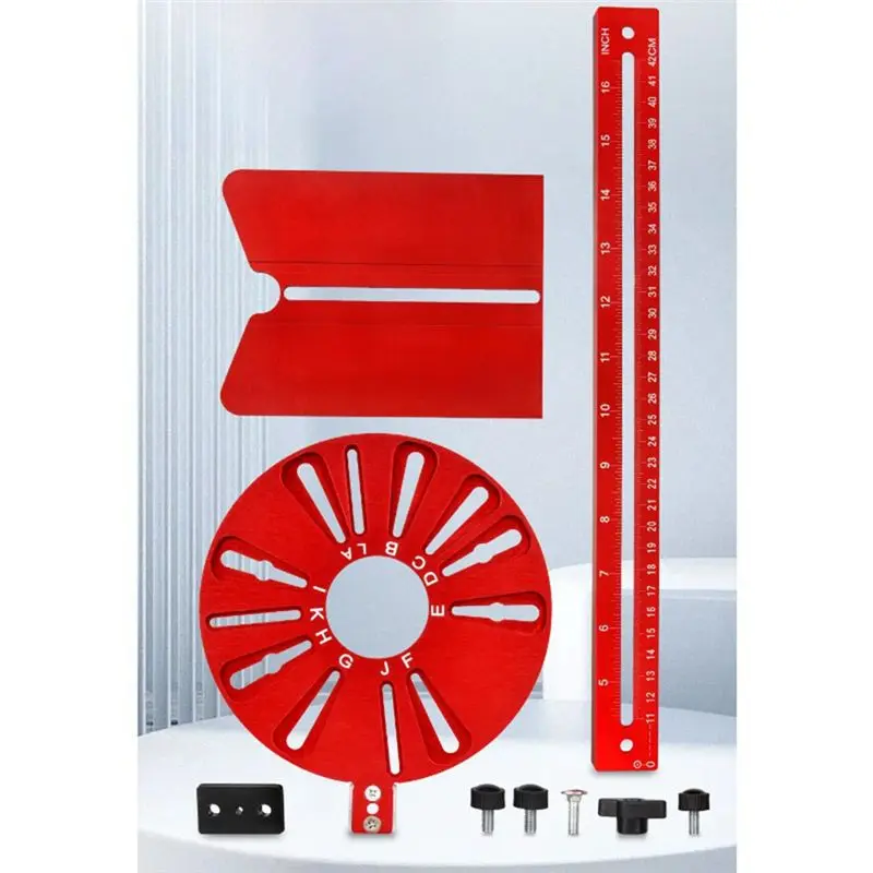 Limited Stock-FF Woodworking Trimming Machine Universal Bracket Removable Slotting Milling Rounder Multi Hole For Trimming Machi