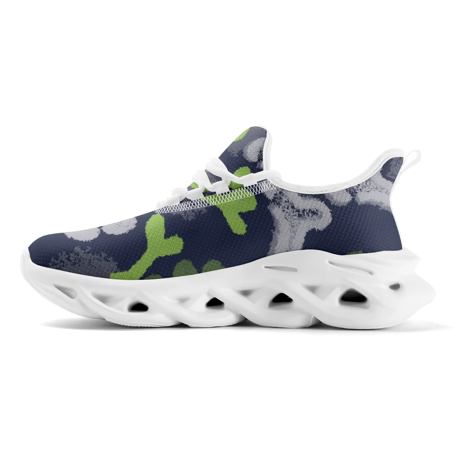 

Bone and Paw Prints Casual Sneakers for Mens Womens Teenager Lightweight Walking Running Shoes Mesh Lace Up Footwear EUR36-48