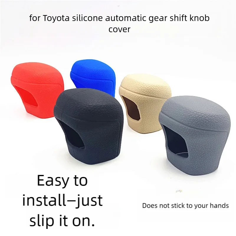 Fortoyota2018-2023Crmry Car Silicone Automatic Transmission Shift Lever Gear Knob Cover Eighth Generation Crmry Gear Protection Cover