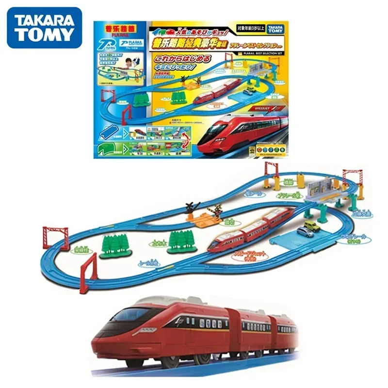 TAKARA TOMY Tomica Plarail Beste Selectie Model spuitgieten Collectie Kinderkamer Decor Kerstcadeau Speelgoed voor Baby Jongens meisjes Trein