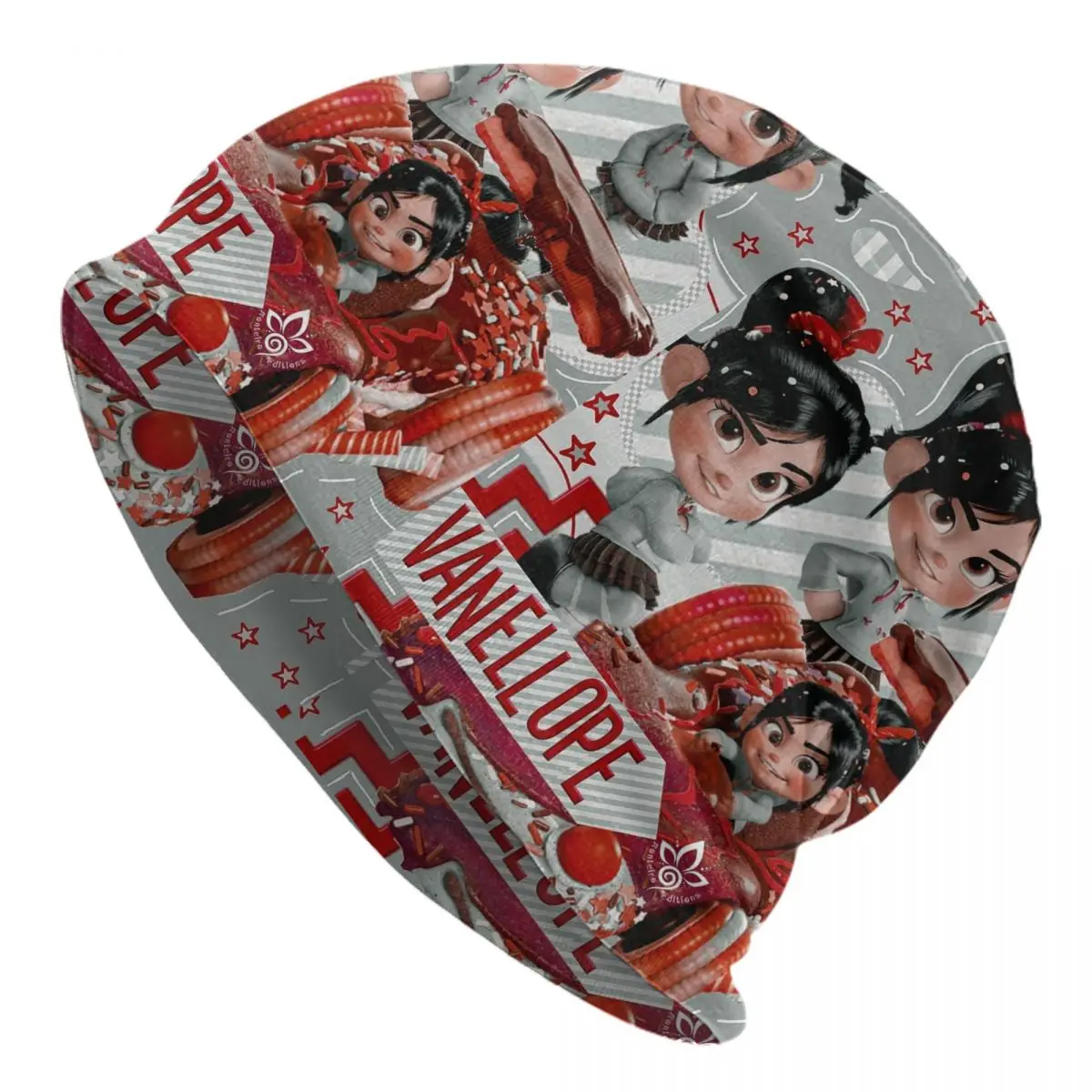 

Пользовательские обои Yunilop, шапки с капюшоном с героями мультфильмов, модная вязаная шапка для мужчин и женщин, зимние теплые шапки Wreck-It Ralph Skullies, шапки