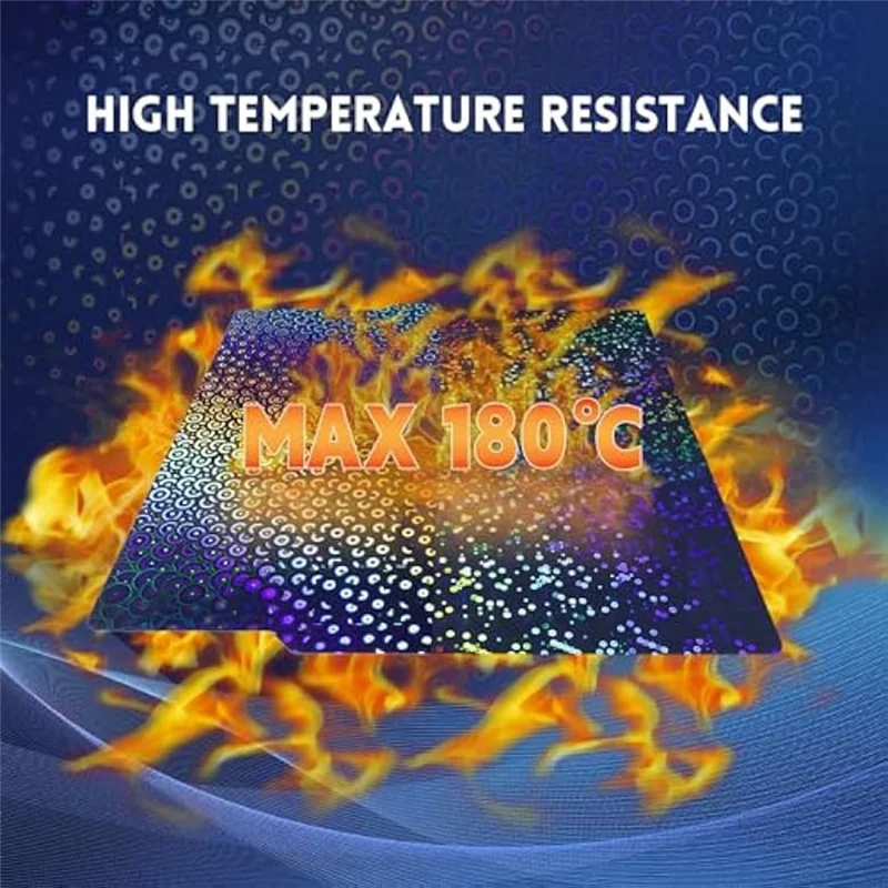 Qwe-círculos de arco-íris + folha texturizada jazidoscópio para bambu lab x1/x1c/x1e/p1p/p1s/a1, placa de construção pek flexível 257x257mm