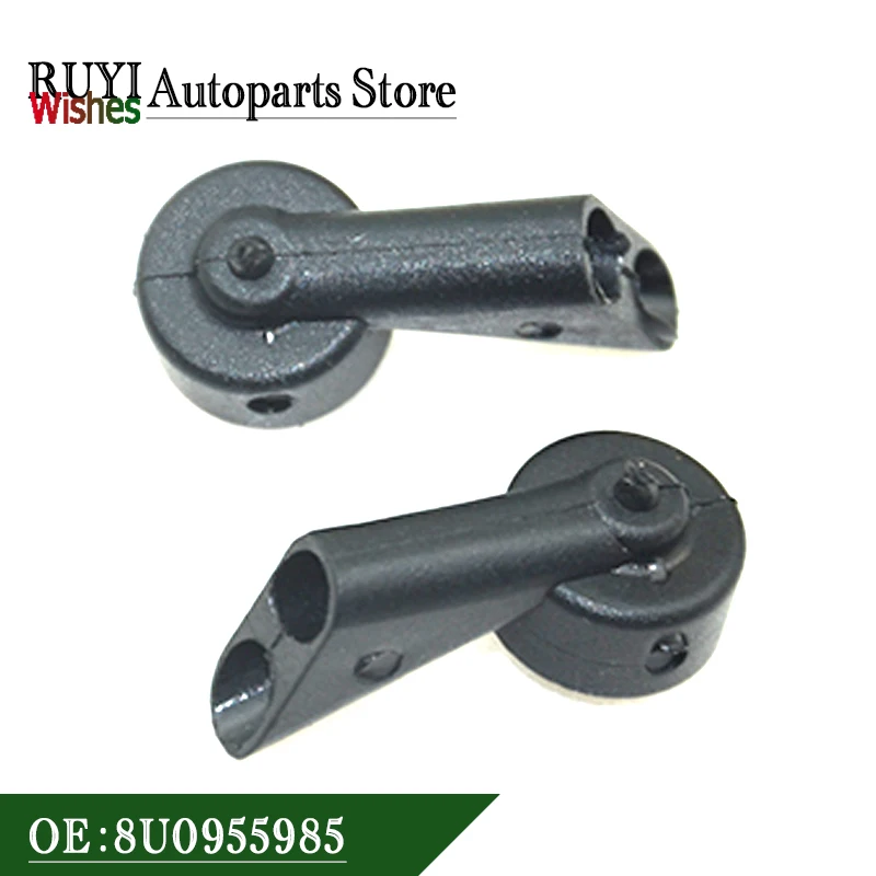 2PCS High Quality Rear Windscreen Washer Jet Nozzle 8U0955985 for Audi A1/A3/Q3/Q5/Q7 8K9955985A