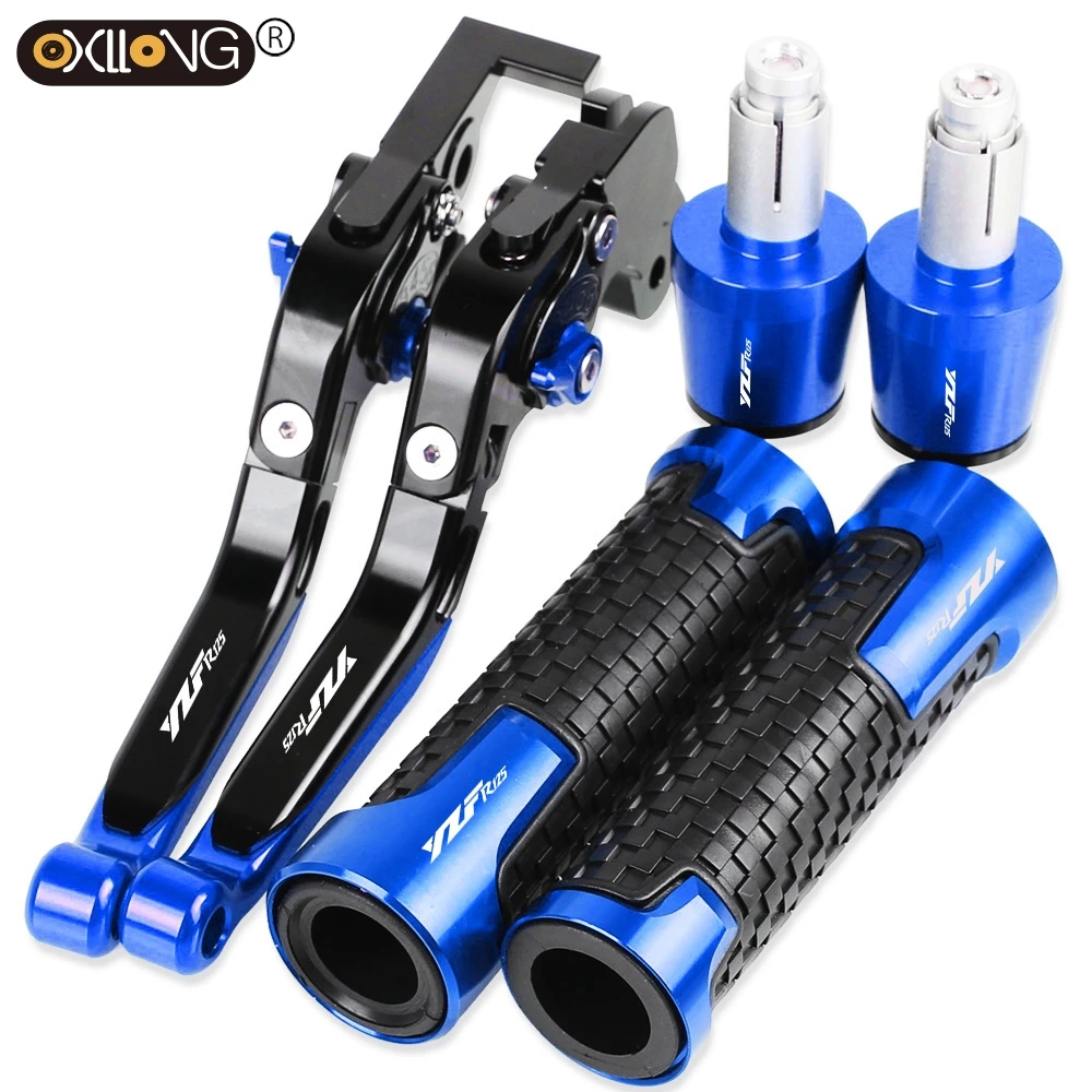 YZF R125 Motorcycle Accessories For YAMAHA YZFR125 YZF-R125 all years Adjustable Brake Clutch Levers Handlebar Hand Grips ends