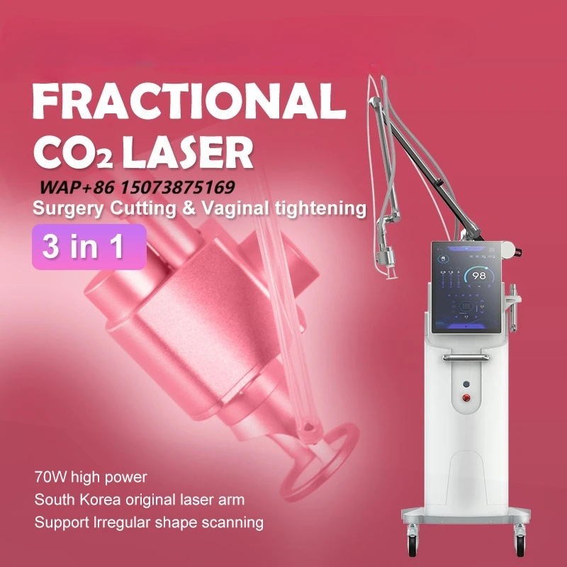 Professional  Resurfacing Beauty Machine Co2 Fractional  with 10600nm Wavelengths for Wrinkle Removal