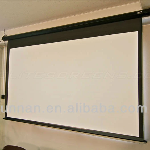 Portable 100inch & 300inch Projector Screen White Soft Material Front And Rear Projection Screen Made Of Durable Plastic