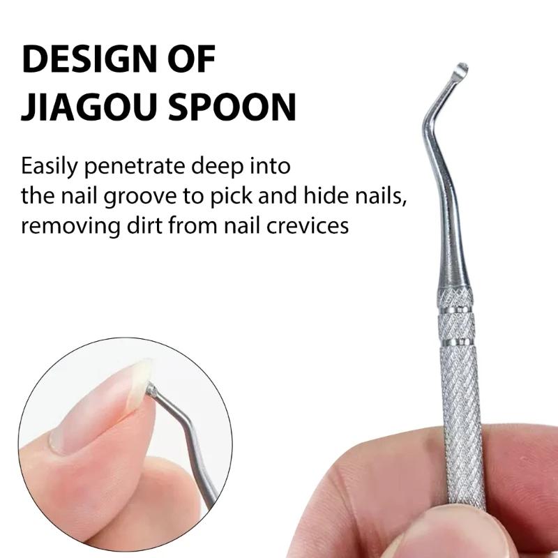 Les patchs correcteurs d'ongles incarnés le tampon remplissage éliminent les ongles ennuyeux, livraison directe