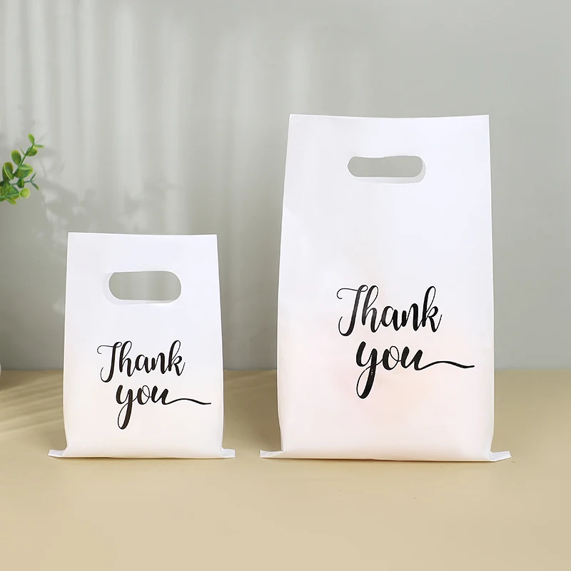 30pcs Thank You Plastic Handba - огляд і ціна Event Party Shop