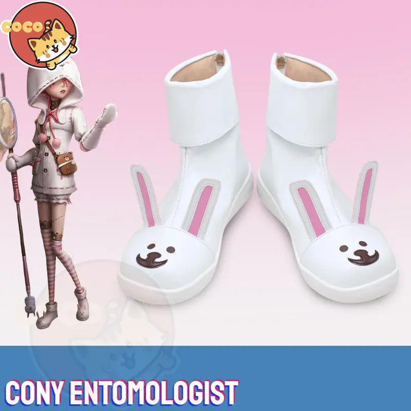 

CoCos Game Identity V Cony Entomologist Cosplay Shoes Game Identity V Melly Plinius Cosplay Unisex Role Play Any Size Shoes