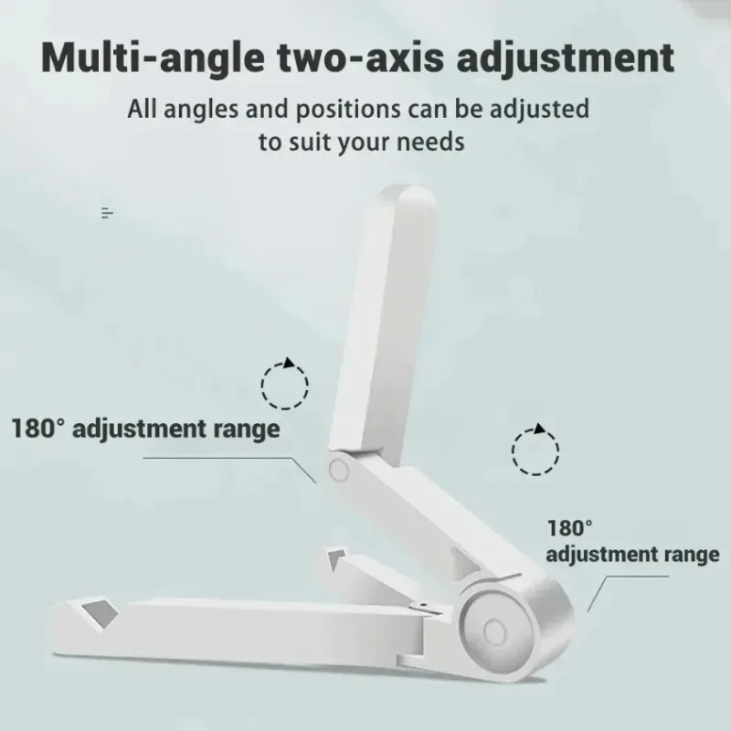 Easy To Carry Folding Triangular Stand, Mobile Phone Fixed Holder Portable Tablet Stand Suitable for IPad