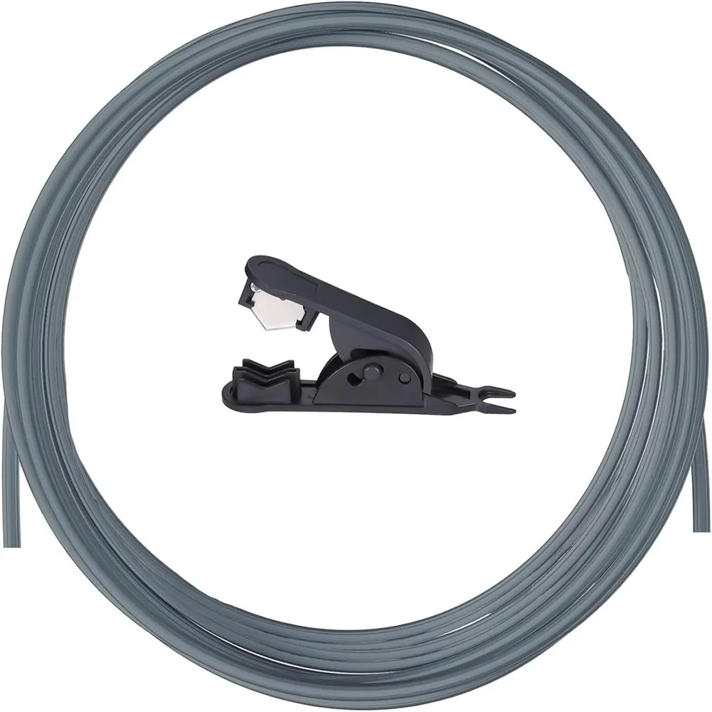 

For BAMBU LAB 3D Printers PTFE Hose 10m PTFE Hose For 3D Printers Smooth And Consistent Flow Stable Wire Feeding