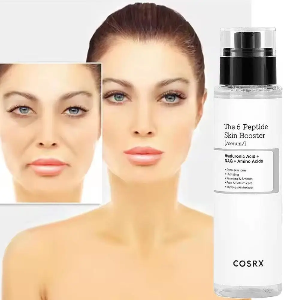 

6 Peptide Collagen Booster Toner Serum 150ml Lifting Firming Fade Fine Lines Hydrates Moisturizing Removal Wrinkle Skin Care