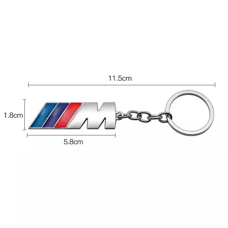 Car Keychain M Power Key Ring Key Pendant For BMW X1 X2 X3 X5 X4 X6 X7 G30 G20 G32 G11 G12 F40 F30 F20 F10 F34 F07 F44 F45 G15