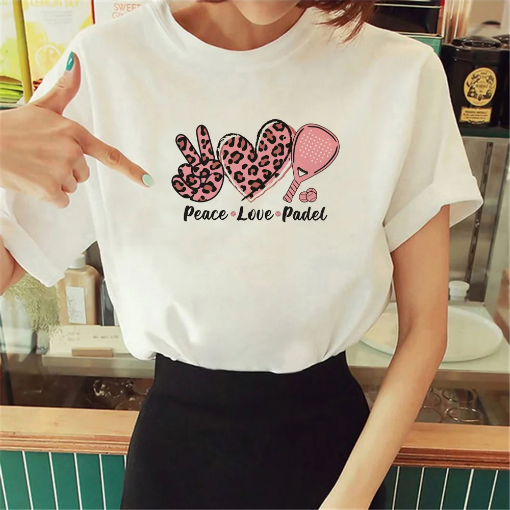 Padel tshirt women harajuku Y2K anime tshirt girl manga streetwear graphic clothing